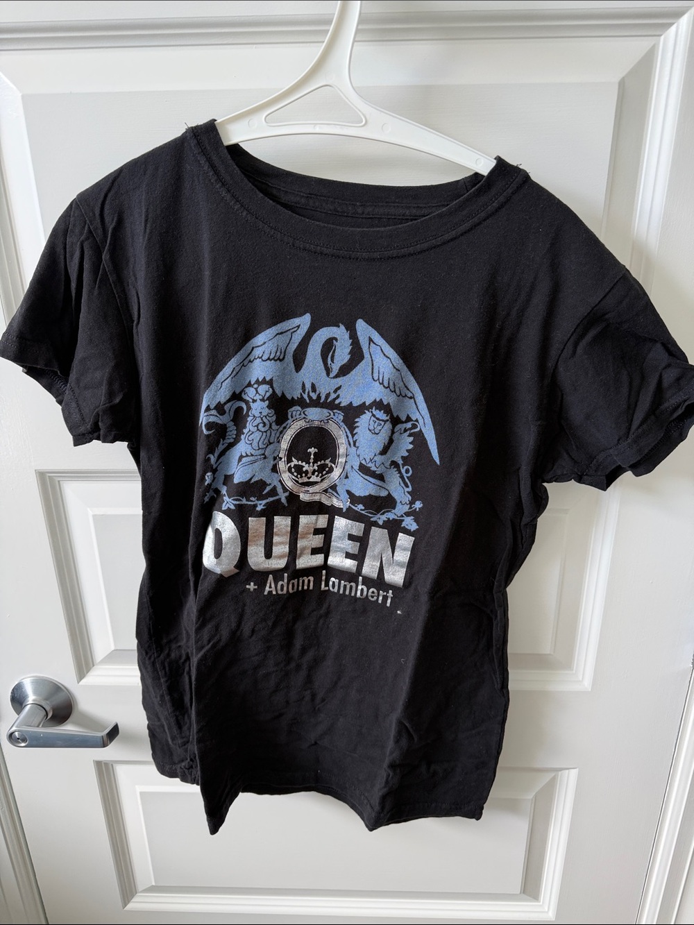 Queen + Adam Lambert Black Graphic Tee
